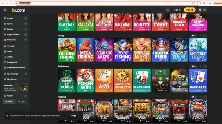 Experience Thrilling Gaming at JB Online Casino